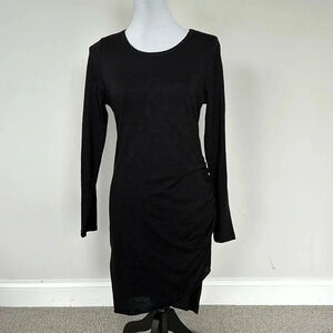Wasabi+Mint Black T-shirt Dress Sz M